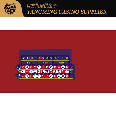 Internationale roulette waterdicht tafelkleed Casino Club Casual Entertainment Poker tafelkleed
