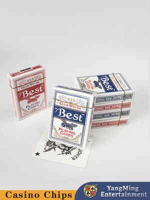 100 g/deck Baccarat Poker Tafelspelen Papier Spelkaarten