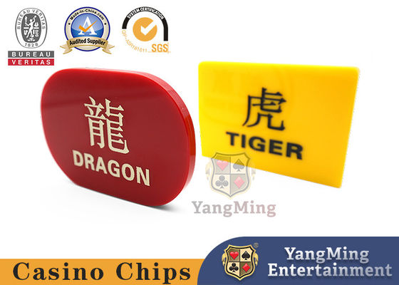 Van het het Casinobaccarat van casinotoebehoren de Professionele van de de Lijstbankier Knopen van And Player Dealer