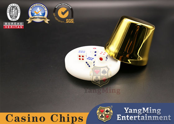 100 Verpakking Melamine Dice Cup Sieve Dice Afgeronde hoek Sieve Shaker Bar Bone KTV Nightclub Grote stop Manufacturer Spot