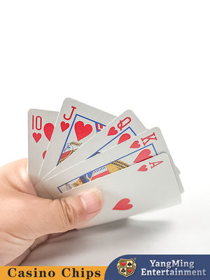 Fabriek directe verkoop 280 g binnenlandse blauwe kern 555 terug patroon poker kaart rood en blauw twee-kleurige onafhankelijke verpakking spot groothandel