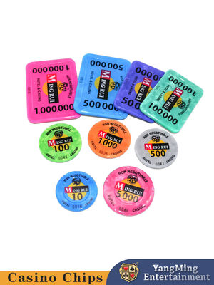 Kwaliteit Groothandel RFID Smart Chip Poker Chip Set Baccarat Casino Entertainment Game Smart Identificatie Chip Code
