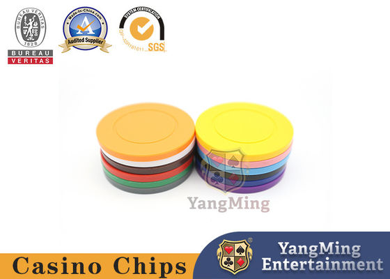 ABS van Texas Roulette Casino Table Customized 4g Plastic Pook Chips With No Denomination