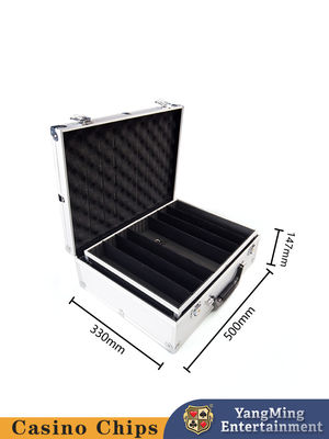 Groothandel Aluminium slotchipcases Texas Baccarat Casino Poker Game Chipcases