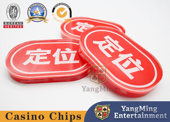 Acryl Casino Factory Nieuw Custom Design Oval Produce Shape Locate Brand