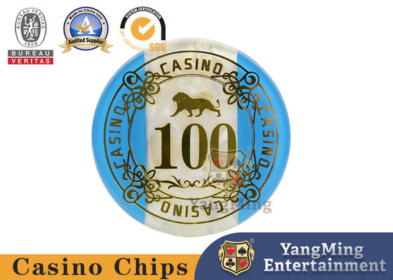 760 PCs Texas Hold hen ABS van Chip Currency American van de Spelkern Anti-Counterfeit de Fabrieksvlek van Clay Poker Fancy Chip Set