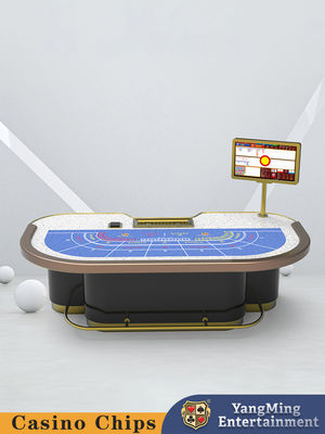 Deluxe editie Bar Protector Poker Chip Game Tabel Texas Baccarat Casino Poker Game Table