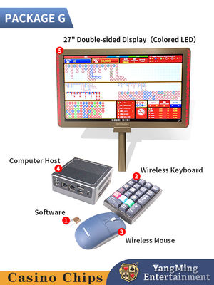 Baccarat-lijsten Software-systeem Tweetaal Switch Casino Entertainment Poker Game-systeem