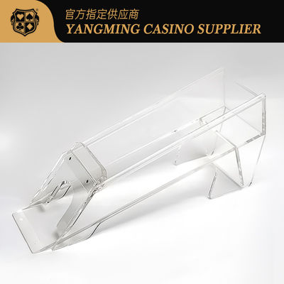 Spotlevering 8 dekken transparante acryl dealer schoenen casino baccarat casual game poker dealer schoenen