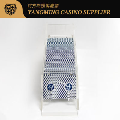 Groothandel 8 paar doorzichtige Acryl Dealer Schoenen Baccarat Poker Table Game Dealer Schoenen