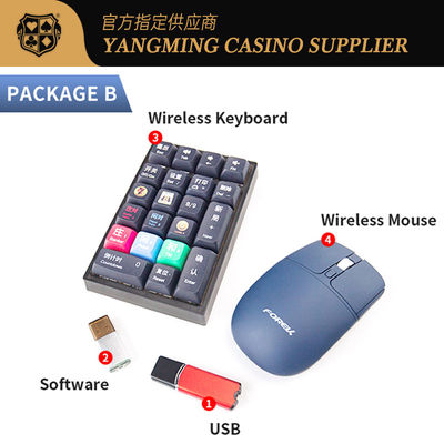 Baccarat Lucky Six Casino System Software Pokertafel Chinees Engels tweetalig Schakelspel