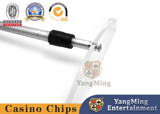 Roulettewiel het Gokken Lijst Chips Casino Game Accessories 2 - het Aluminiumpook Chip Rake van de Sectietelescoop