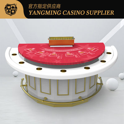 Gepersonaliseerde halve ronde bar beschermer blackjack tafel entertainment en recreatie club poker spel tafel