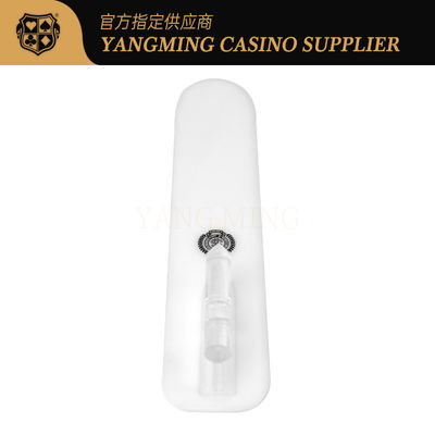Nieuwste Acrylische Witte Kaarten Schaaf Casino Club Casual Poker Games Kaarten Schaaf