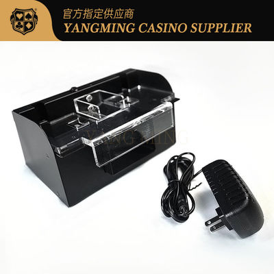 Automatische 2 Decks van Poker Metalen shuffelmachine Baccarat Gokken Vrije tijd Entertainment Poker Game Tafelkaart shuffler