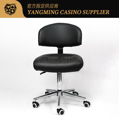 Luxe, op maat gemaakte zwarte rolstoel, lotto stoel, casino club poker stoel.