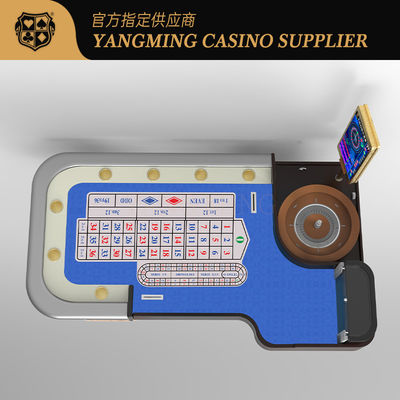 Luxe kwaliteit treadle roulette tafel casino club poker spel roulette tafel