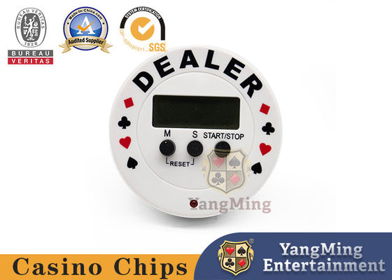 Fabriek Custom Texas VIP Club Competitie Elektronische Plastic Timer Dealer Code Countdown Timer Poker Table Call Bell
