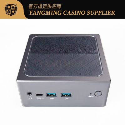 Black metalbaccarat het Gokken de Chassis van Systemenmini desktop computer host with plus Voedingreeks