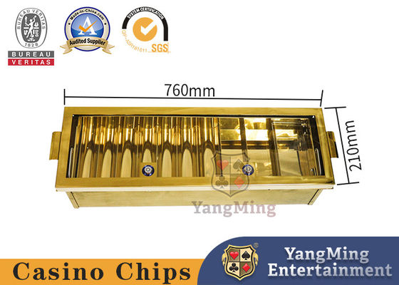 De Rijen van Chip Rack 100pcs 5 van de luxepook om Stijl Plastic Chips Holder berijpten Ruitvlotter