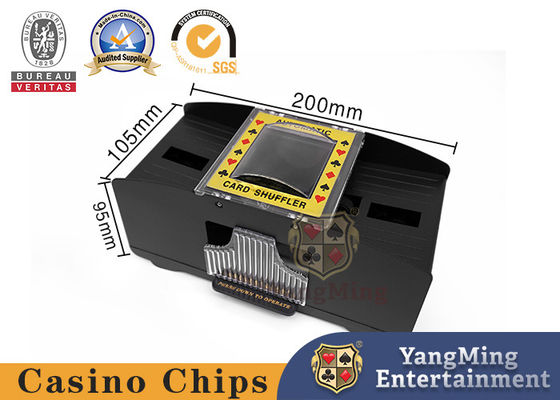 Poker Vip Club Custom 2 Decks Spelkaarten Schoenen Batterij Handleiding Standaard Kaarten Shuffler Factory Stock