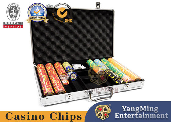 300-760PCS de Pook Chip Case Aluminum RFID Chips Carrier Jetton Box van het aluminiumcasino