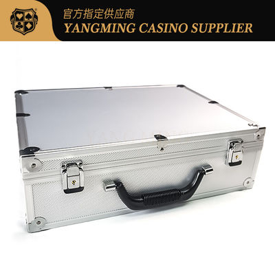 Casino Poker Aluminium Chip Case Met Handle Poker Table Standard Dedicated Kan Fix Ronde En Vierkant Chips