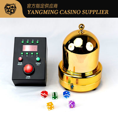 De doorzichtige van het Speltoebehoren van het Dekkingscasino Automatische Kunstmatige Elektronische de Pooklijst dobbelt Kop