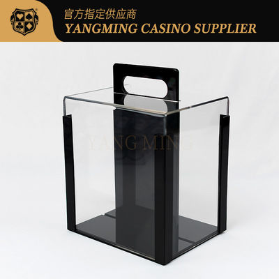 Nieuw geüpgraded Acryl 1000 Yard Chip Case voor Baccarat Casino Club Poker Games