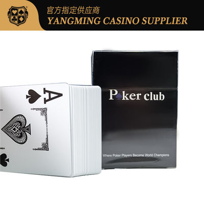 100% PVC Waterdicht Texas Hold'em Poker Spelkaarten 88*63mm Dek Rood Blauw Kleur Spelkaarten Plastic