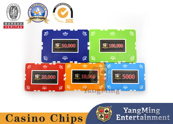 760 Stuks Klei Mat Sticker Chip Set Verenigde Staten IJzeren Kern Klei Texas Onafhankelijke Anti-namaak Chip Set Fabriek Spot