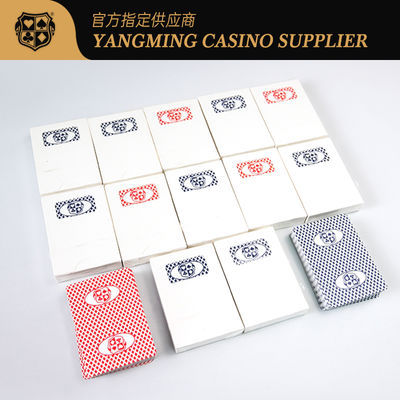 Casino Standard Custom Logo Zwarte Core Poker Cards Poker Table Game Table Top Zwarte Core Poker Cards