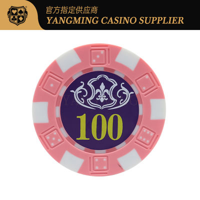 Groothandel Verkoop Imitatie Us ABS Dobbelsteen Chip Sets Baccarat Casino Casual Entertainment Pokerspel Chip