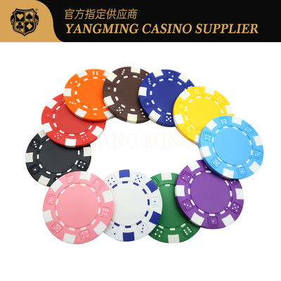ABS 11,5g Amerikaanse Plastic Chips Texas Hold'em Club Game Chips Munten