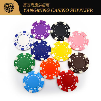 Aangepaste Logo ABS Keramische Poker Chip Set 11,5 Gram Amerikaanse Plastic Chips voor Casino Texas Club Pokerspellen