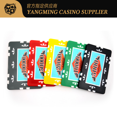 YANGMING 760-delige Casino Poker Chip Set met Aluminium Koffer