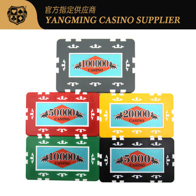 Nieuwe Upgrade Casino 760 Pieces Of Clay Chips Texas Hold'em Poker Tafelspel Chips Set