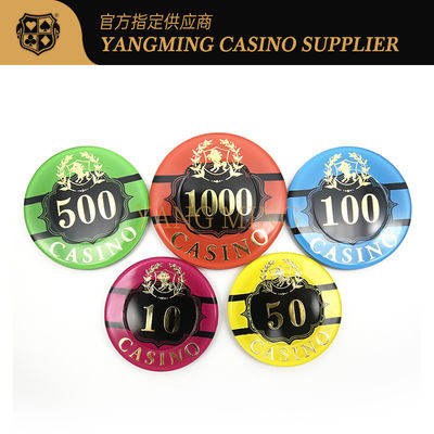 Professionele 760 stukken poker chips set baccarat tafelspel met opslag doos voor casino
