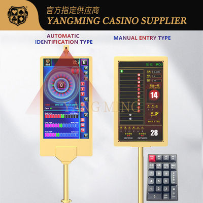 Elektronische interface voor het internationale standaard casino roulette poker tafel systeem