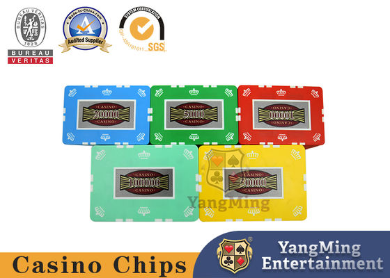 RFID-UV Anti van Kroonclay casino chip set with - Vals Aluminiumgeval