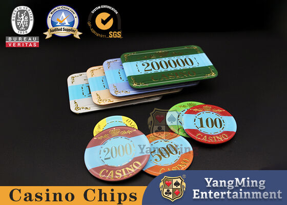 Cirkelcode 45 de Ceramische Pook Chips For Gambling Unique van /50/55mm