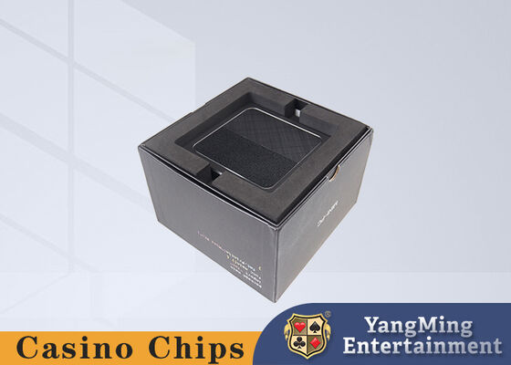 Internationaal gokken Baccarat tafel systeem Custom Luxury Company Host Black Metal