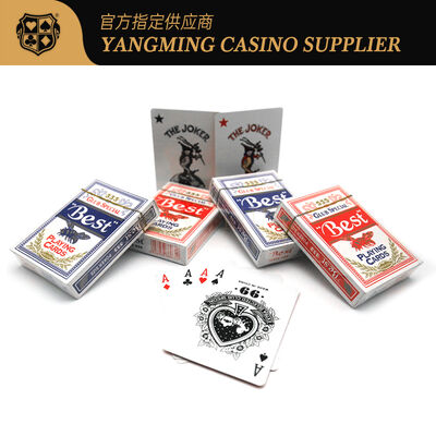 Premium Pokerkarten met aangepast logo-ondersteuning – milieuvriendelijk & hoge kwaliteit