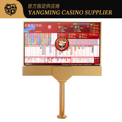 Premium 27-inch dubbelzijdig scherm voor casino baccarat games