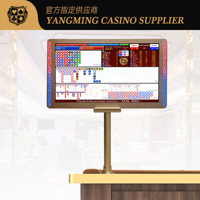 Fabrikant van 27-inch dubbelzijdige displays met verlichting voor casino pokerspellen