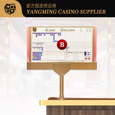 27-inch dubbelzijdig LED-scherm voor professionele casinotafelspellen