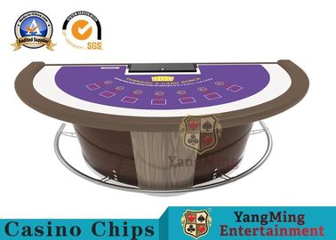 Luxury Super Casino Blackjack Table  , 7 Player Casino Poker Game Desk