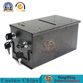 Goktafel Speciaal Casino Mini Metallic Iron Cash Storage Box Goede kwaliteit Veiligheid Cash Carrier