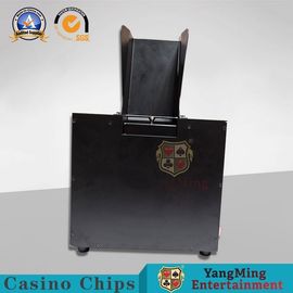 Specifieke van het de Toebehoren Volledige Metaal van het Casinospel van de de Pookkaart Intelligente Automatische van de de Snijders Zwarte Kleur Efficiënte de Kaartontvezelmachine