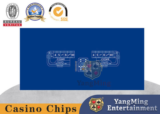 Ontwerp op maat Japanse Craps Sic Bo Grootte Poker Game Waterdicht tafeldoek